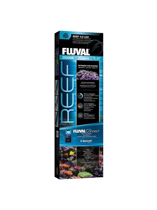 FLUVAL Reef 4.0 LED w/BT Mesh 22W 38-63 cm