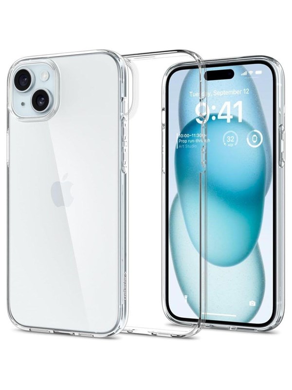 Produktfoto för Spigen iPhone 14 Plus Liquid Cyrstal Skal - Crystal Clear