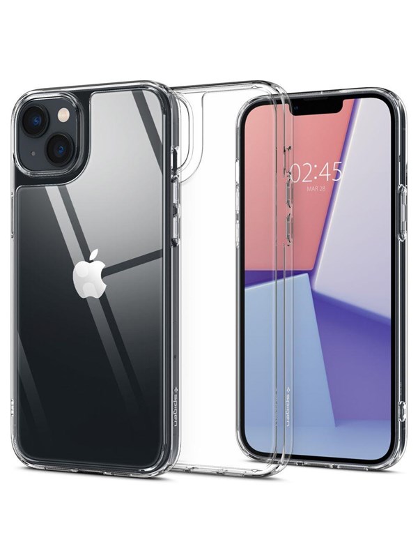 Produktfoto för Spigen Quartz Hybrid iPhone 14 Plus crystal clear