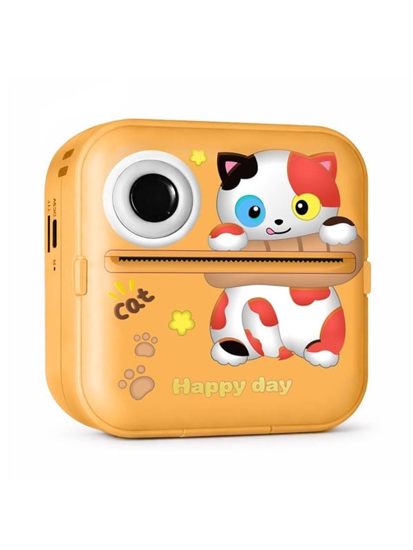 Wozinsky WDT-05 Thermal Printer Camera for Kids - Orange