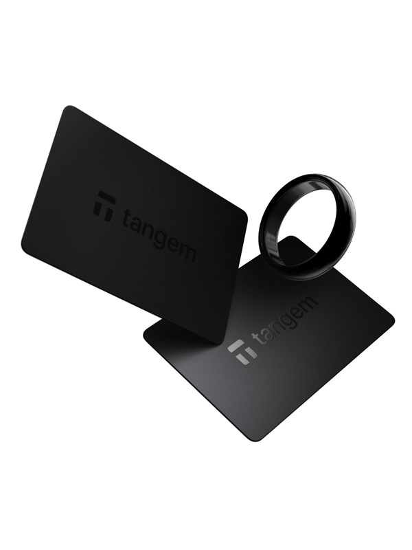 Tangem Crypto Hardware Ring - size 11 + set of 2 C