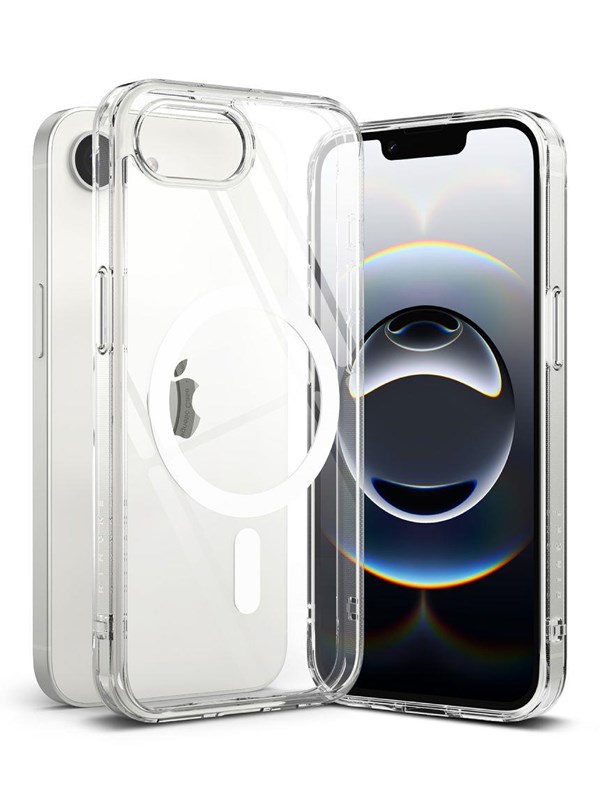 Produktfoto för Ringke iPhone 16e Mobilskal Magsafe Fusion Magnetic - Clear