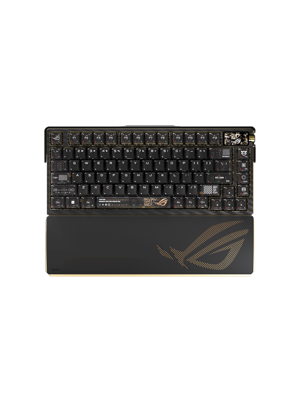 ASUS ROG Azoth Extreme Edition 20 - Gaming Keyboard - Utan numpad - Nordisk - Svart