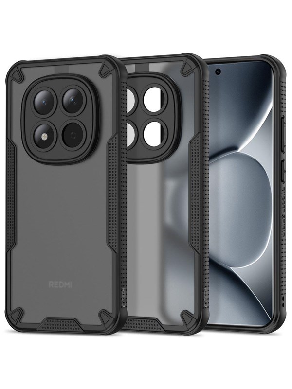 Tech-Protect  Rugged Shield Case for Xiaomi Poco M8 Pro / Xiaomi Redmi Note 15 Pro+ 5G - Black