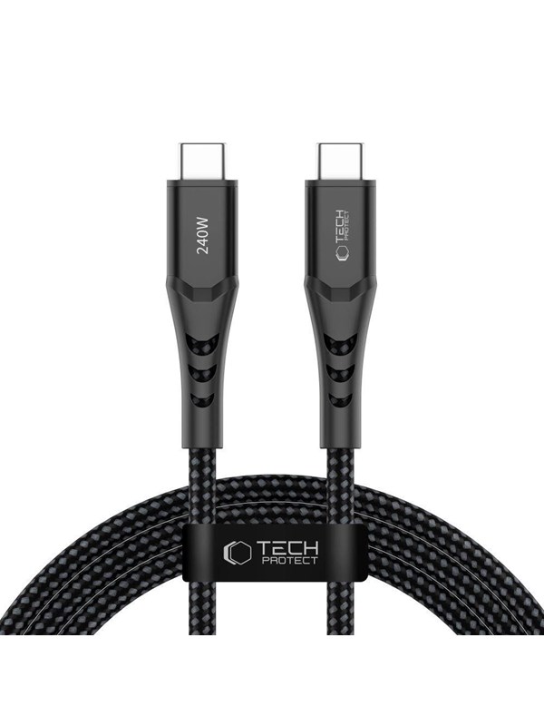 Tech-Protect Ultraboost UB11T USB-C / USB-C PD 240W / QC3.0 200 cm Cable - Black