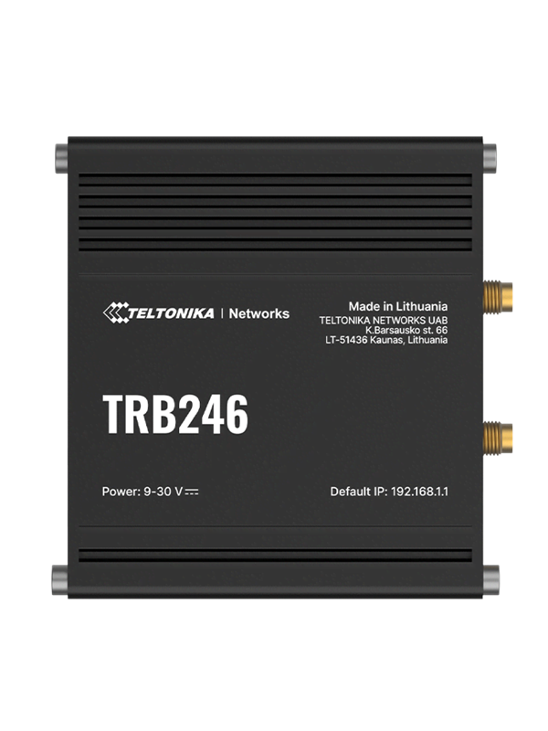 Teltonika TRB246 Industrial IoT Gateway (TRB246000600 / Standard package No PSU)