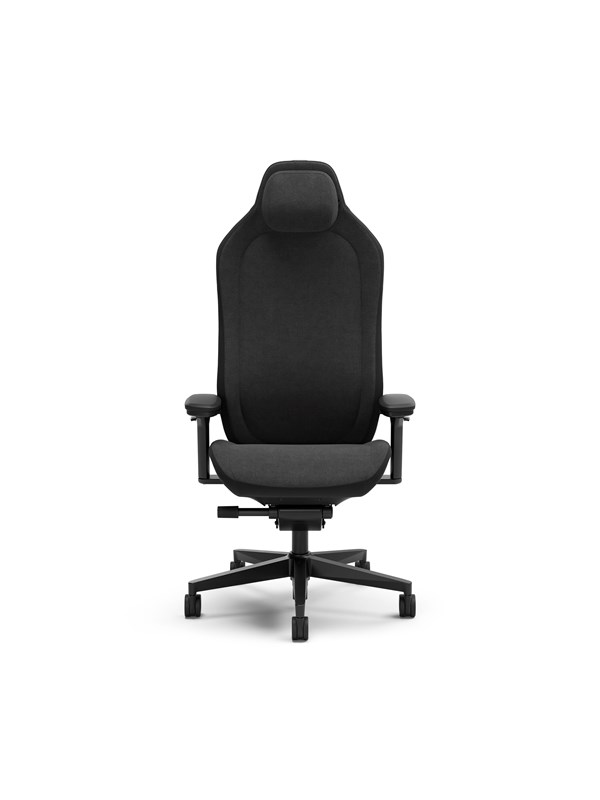 Fractal Design Refine 2 Fabric Dark Kontorsstol - Svart - Tyg - Upp till 135 kg