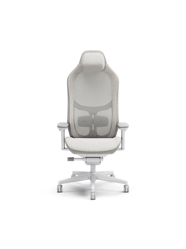Fractal Design Refine 2 Hybrid Light Gaming Stol - Grå - Upp till 135 kg