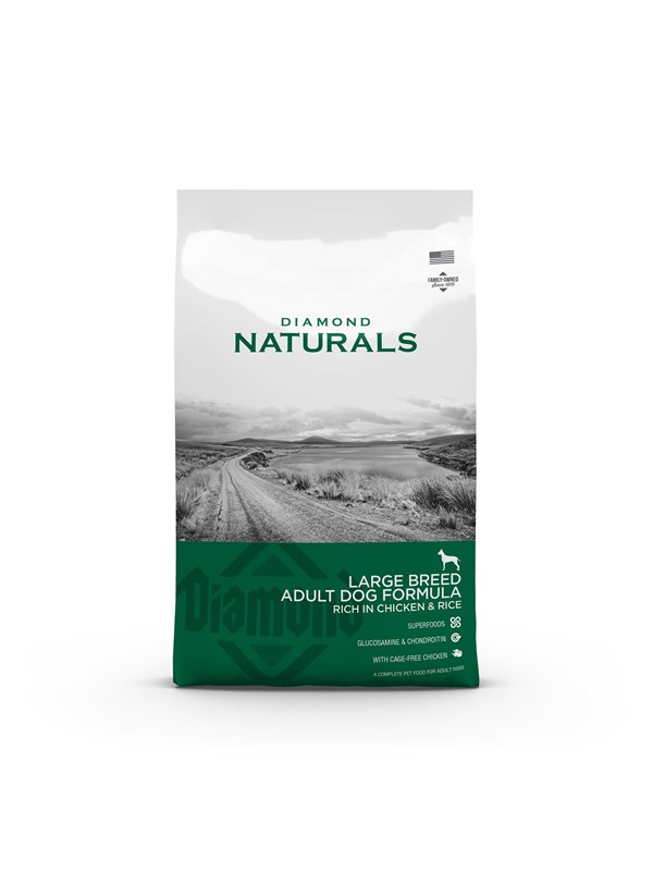 Diamond naturals Large Breed Adult Chicken &amp; Rice 2kg