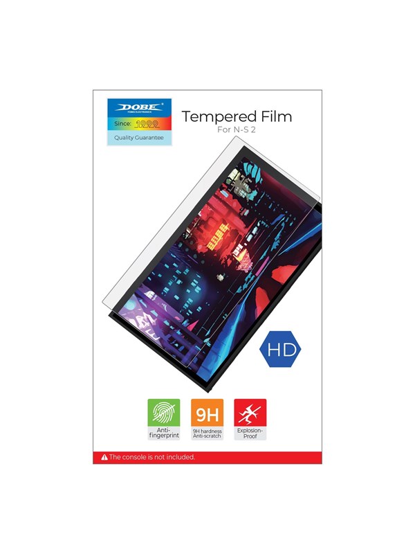 Dobe Temp Glass Screen Protector Switch 2 (2 pack) - Miscellaneous Skärmskydd - Nintendo Switch 2