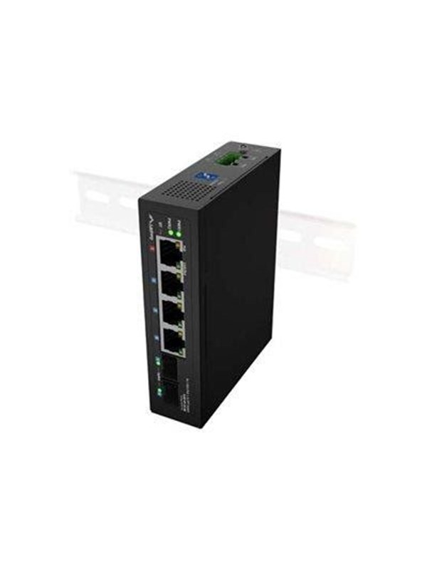 Lanberg - switch - 4 ports - unmanaged - rack-mountable