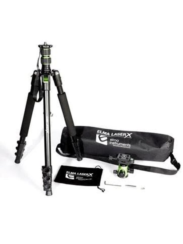 Elma Instruments laser x tripod trefod m tilthoved og 1/4 gevind i taske