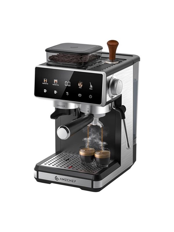 AMZCHEF CE-CM5560-SV Piston Coffee Maker