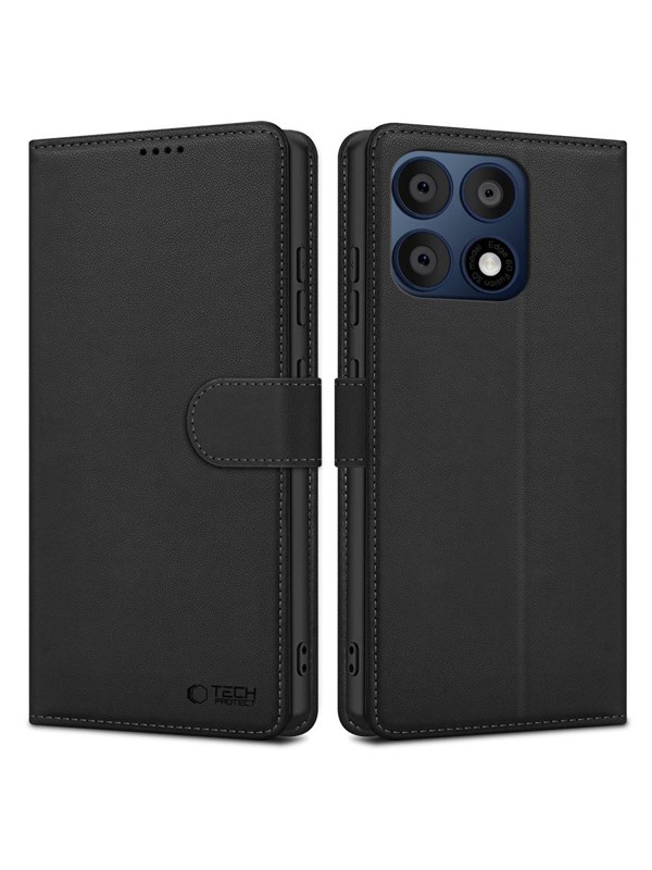 Tech-Protect  Wallet Case for Motorola Edge 70 Pro 5G - Black