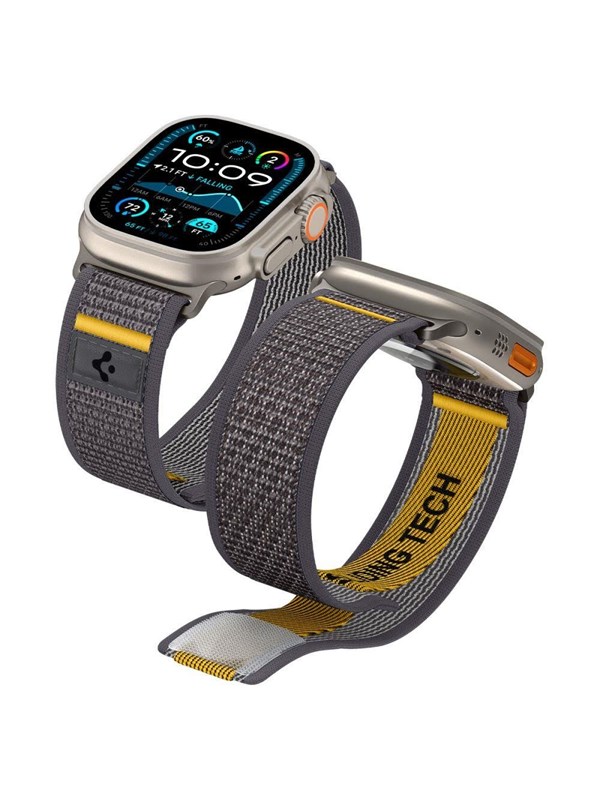 Spigen Athlex Air Strap for Apple Watch 44 / 45 / 46 / 49 mm - Gray