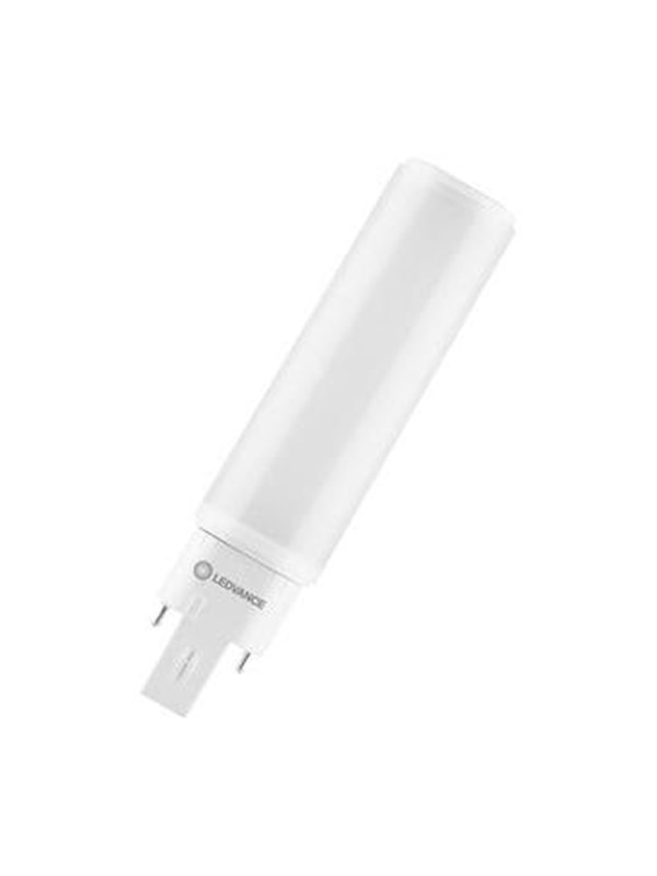 Osram LED-glödlampa DULUX D/E 770lm 7W/840 (18W) HF+230V G24q-2