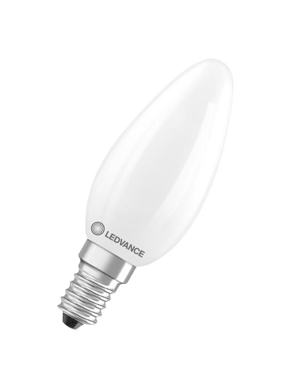 Osram LED-glödlampa candle frosted 470lm 3.4W/827 (40W) dimmable E14