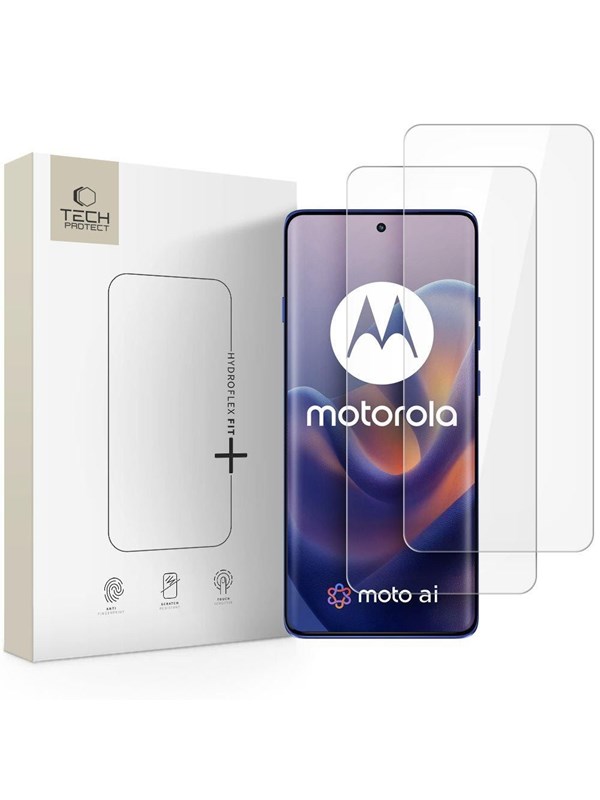 Tech-Protect Hydro flex+ 2-Pack Hydrogel Film for Motorola Edge 60 / 60 PRO / 60 Fusion