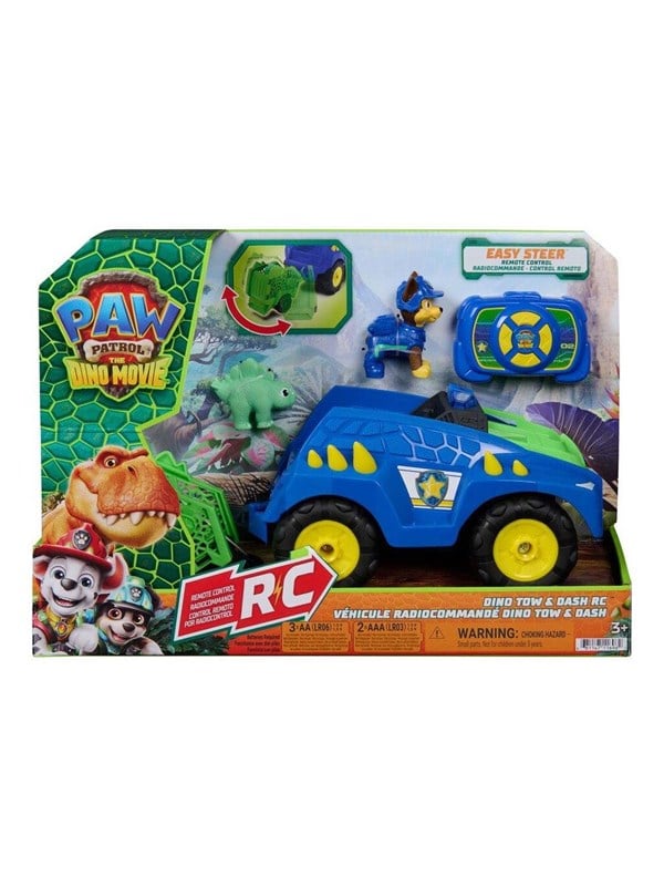 Paw Patrol Movie 3 Dino Tow &amp; Dash RC