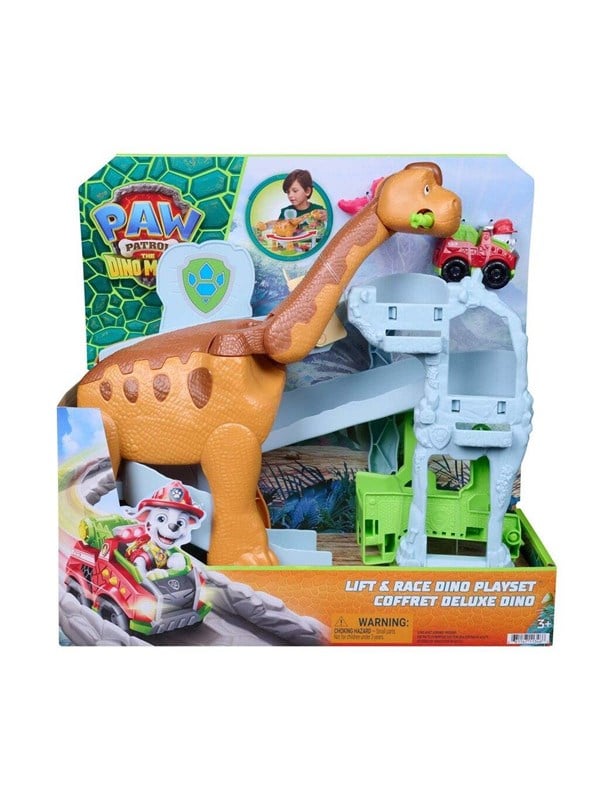 Paw Patrol Movie 3 Dino Pup Squad Lift &amp; Race