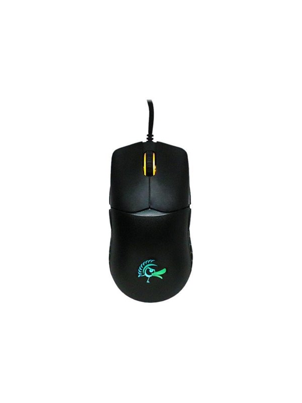 Ducky Feather DMFE20O - mouse - USB 2.0 - Mouse - Optic - 7 knappar - Svart