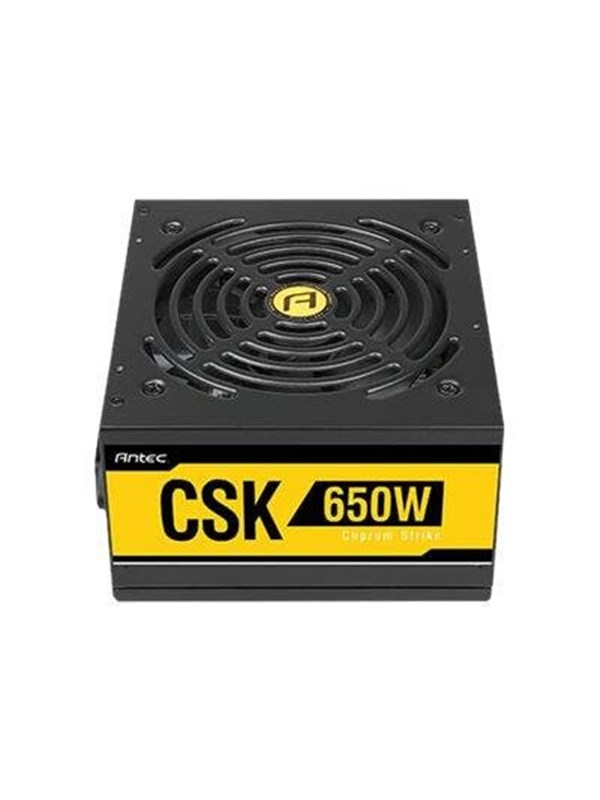 Antec Cuprum Strike CSK650 Strömförsörjning - 650 Watt - 120 mm - ATX 2.31 - 80 Plus Bronze certificate