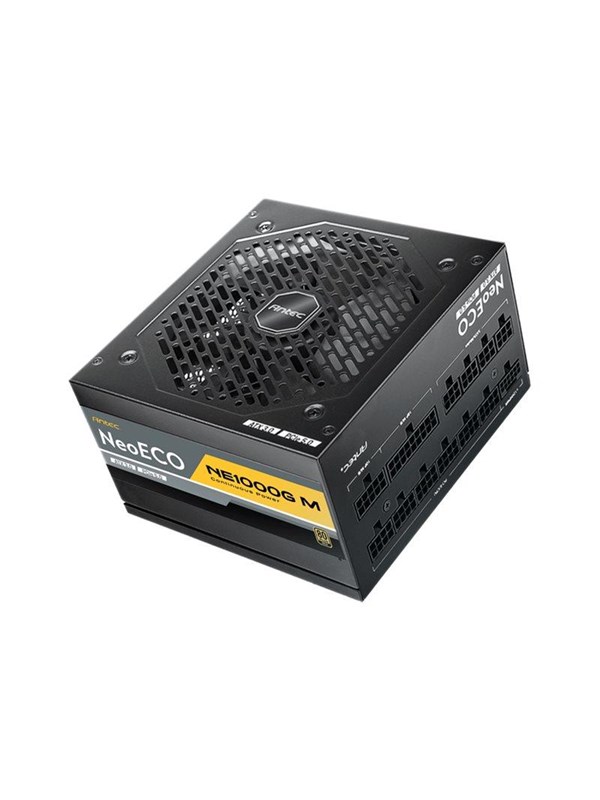 Antec NE1000G M - power supply - 1000 Watt Strömförsörjning - 1000 Watt - 120 mm - ATX 3.0 - 80 Plus Gold certificate