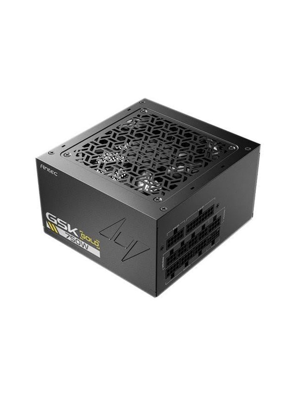 Antec GSK750 - power supply - 750 Watt Strömförsörjning - 750 Watt - 120 mm - ATX - 80 Plus Gold certificate