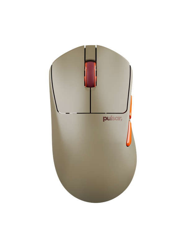 Pulsar X3 LHD CrazyLight Medium (Desert) - Gamingmus - Optic - 5 knappar - Beige