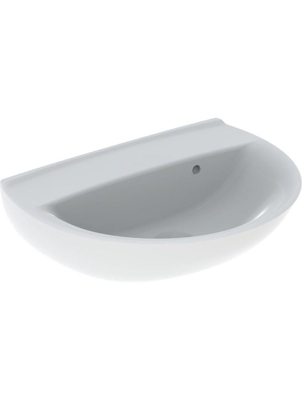 Ifö Spira washbasin, 50 cm, round, white