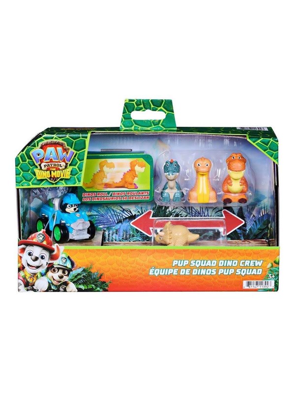 Paw Patrol The Dino Movie Dino Rex's Dino Crew Pack