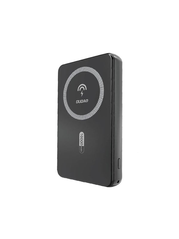 Dudao K14S Magnetic Power Bank 20W 5000mAh 1x USB-A 1x USB-C - Black PowerBank - Svart - 5000 mAh