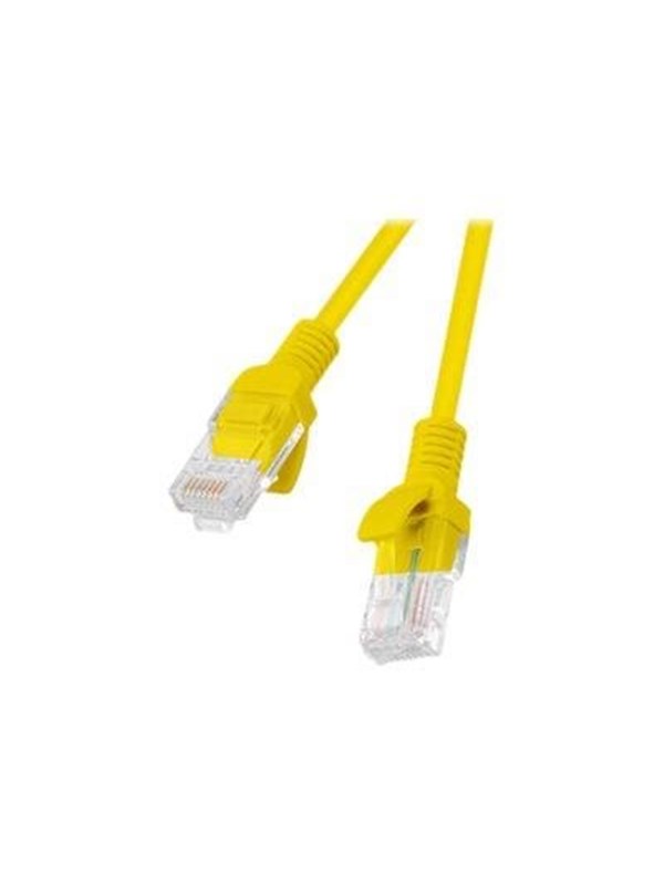 Lanberg patch cable - 1 m - yellow RAL 1016 - Gul