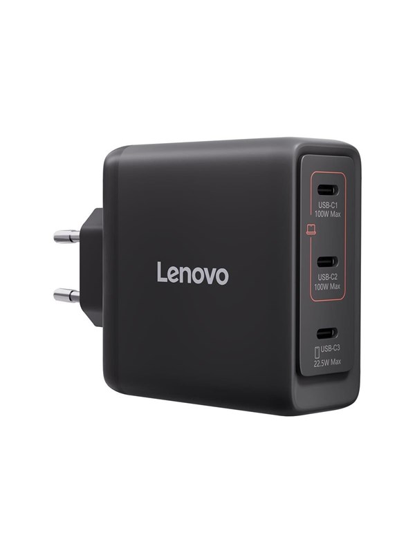 Lenovo power adapter - GaN - USB-C - 100 watt