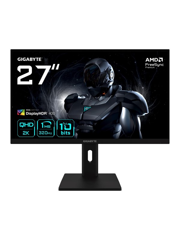 27" GIGABYTE G27Q3 - 2560x1440 (QHD) - 320Hz - SuperSpeed IPS