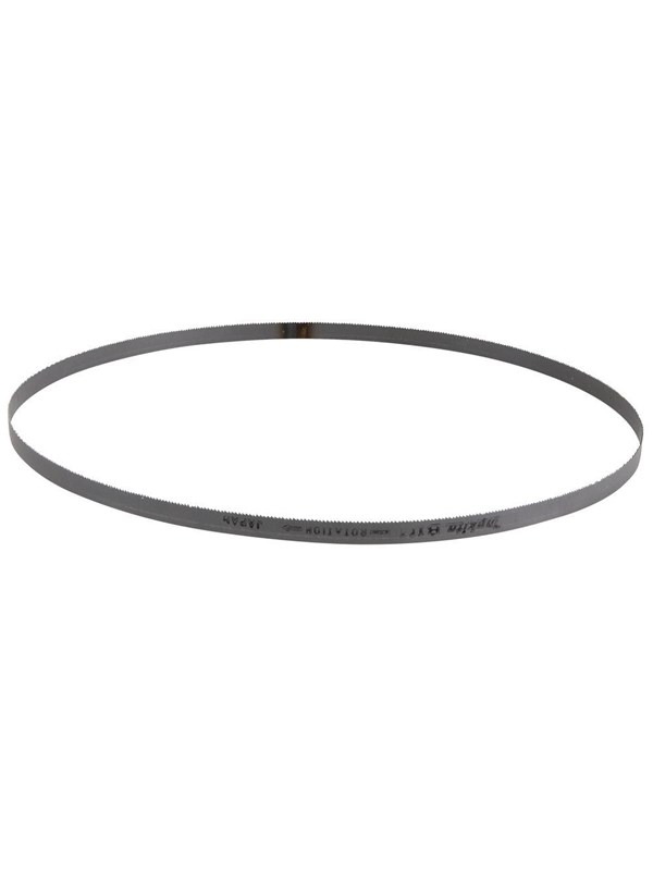 Produktfoto för Makita såg-/skärrem 13×0,5×1140 mm 14 TPI BIM >5 mm plast för färgade metaller, mjukt stål, gjutet stål, kedjestål, hårt stål och rostfritt stål – 1 st i förpackning 792557-2