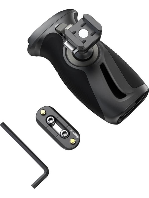 SmallRig 6405 Rotating Side Handle with "HawkLock" H21 Quick Release NATO Clamp