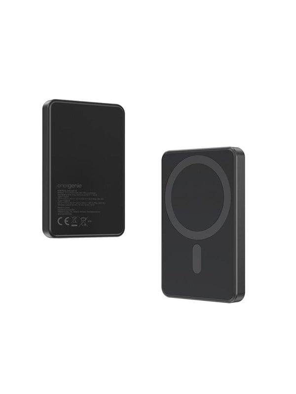 Gembird 15 W Magnetic wireless powerbank PowerBank - Svart - 5000 Ah