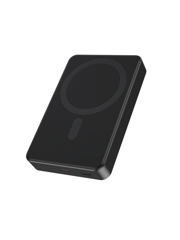Gembird 15 W Magnetic wireless powerbank PowerBank - Svart - 10000 mAh