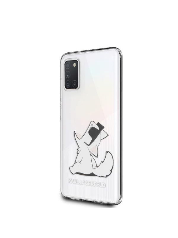 Produktfoto för Karl Lagerfeld Skal Galaxy A31 Choupette Fun - Transparent
