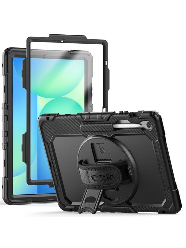 Produktfoto för Tech Protect Galaxy Tab S10 FE Plus Skal Solid - Svart
