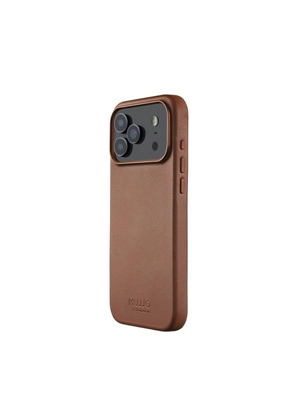 Mujjo Leather Case for iPhone 17 Pro Max - Tan