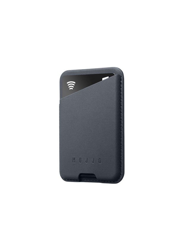 Mujjo Leather MagSafe Wallet - Basalt