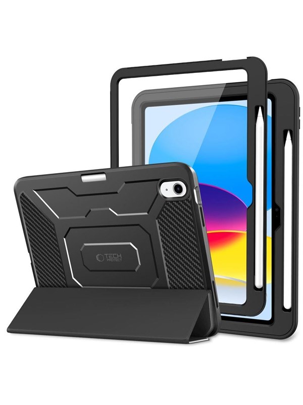 Produktfoto för Tech-Protect iPad 10.9 2022 Fodral Endurance - Svart