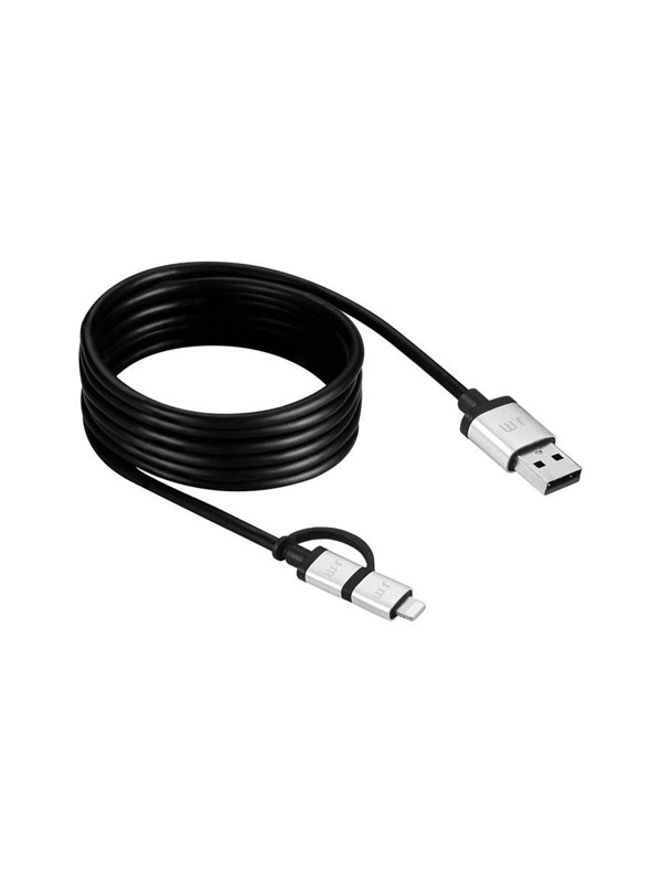 Just Mobile JustMobile AluCable Duo USB cable 1.5m