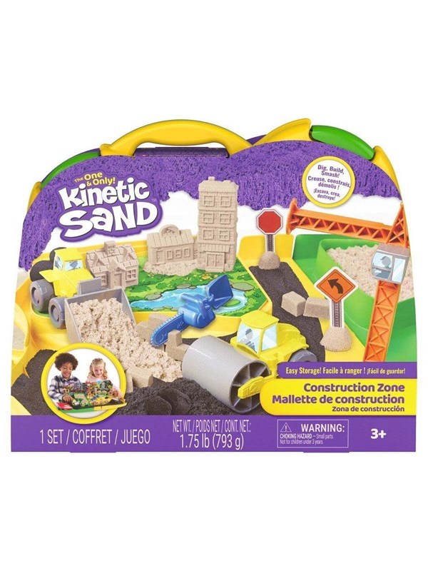 Kinetic Sand Construction Zone