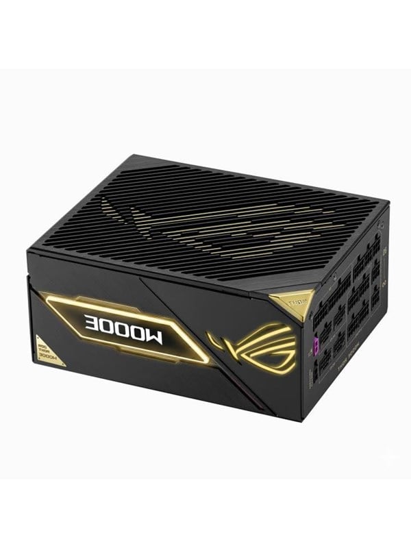 ASUS ROG Thor 3000W Titanium III Edition 20 (ROG Equalizer) Strömförsörjning - 3000 Watt - ATX 3.1 - 80 Plus Titanium certificate (upp till 90% effektivitet)