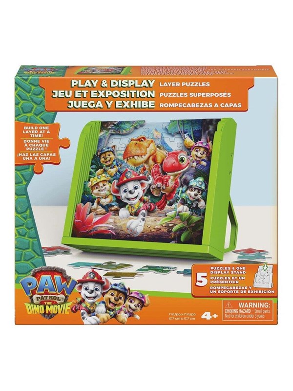 Paw Patrol Movie 3 Layer &amp; Display Puzzle