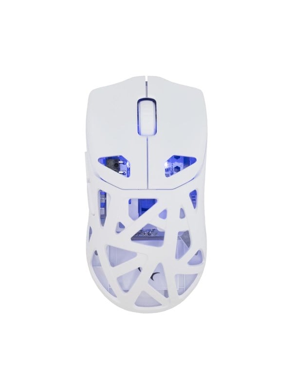 White Shark DAGONET Wireless (White) - Gamingmus - Optic - 6 knappar - Vit