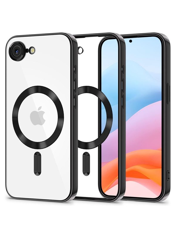 Produktfoto för Tech-Protect iPhone 16e Mobilskal Magsafe Magflex - Shiny Svart